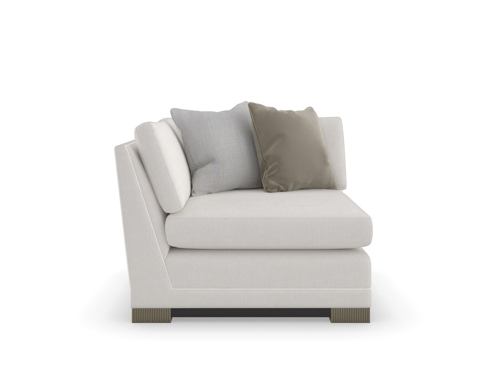 Caracole - Deep Retreat Corner Chair - UPH-021-CR1-A