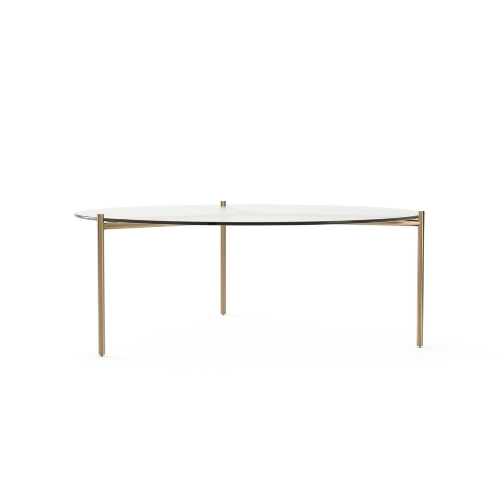 Caracole - Demli Large Clear Glass Cocktail Table - CLA-426-4025 view 2