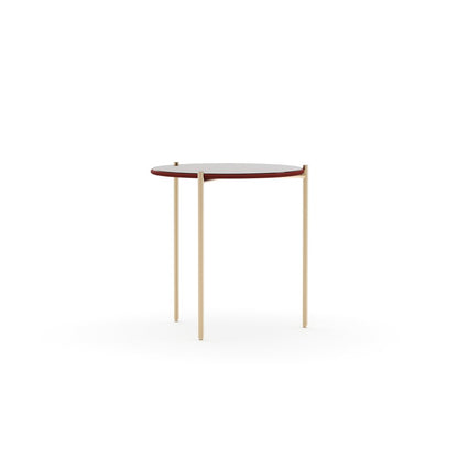 Caracole - Demli Rouge Glass Side Table - CLA-426-4122 view 1