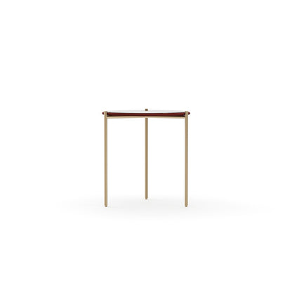 Caracole - Demli Rouge Glass Side Table - CLA-426-4122 view 2