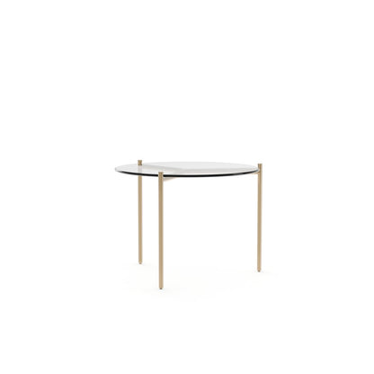 Caracole - Demli Small Clear Glass Cocktail Table - CLA-426-4026 view 1