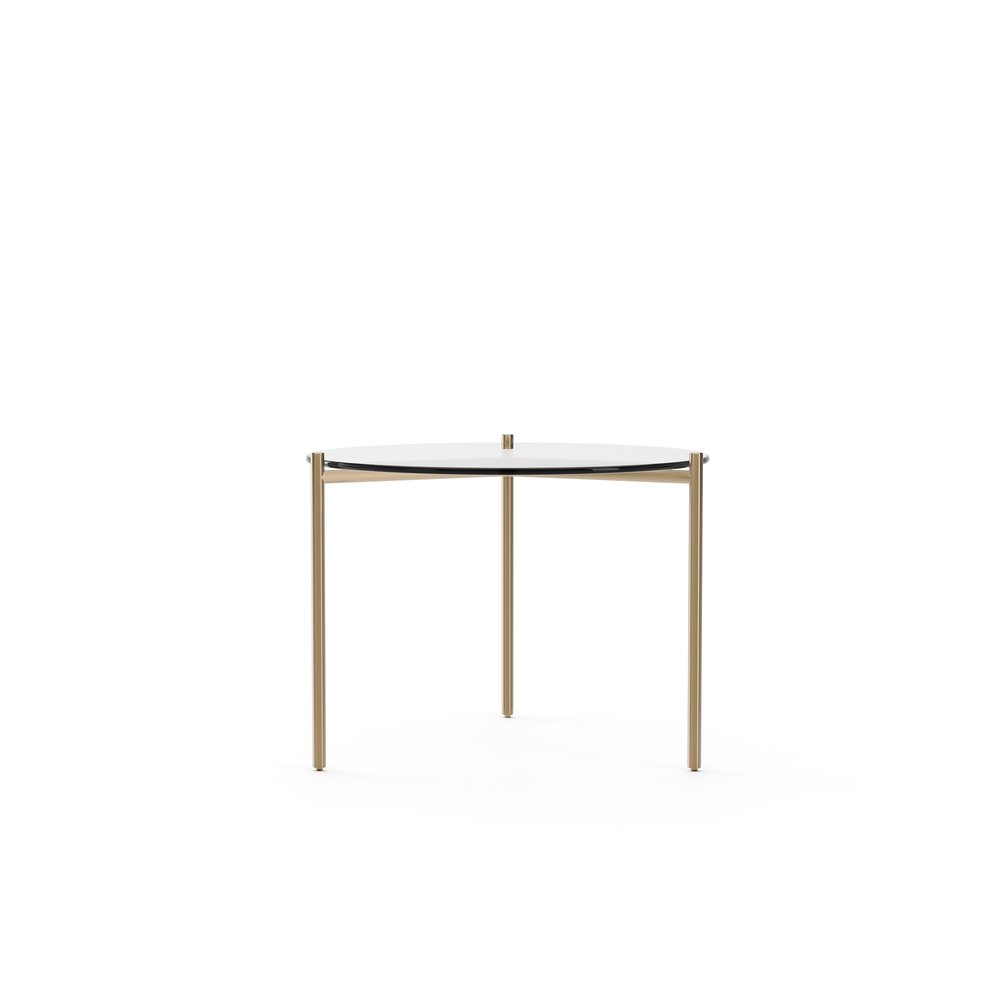 Caracole - Demli Small Clear Glass Cocktail Table - CLA-426-4026 view 2