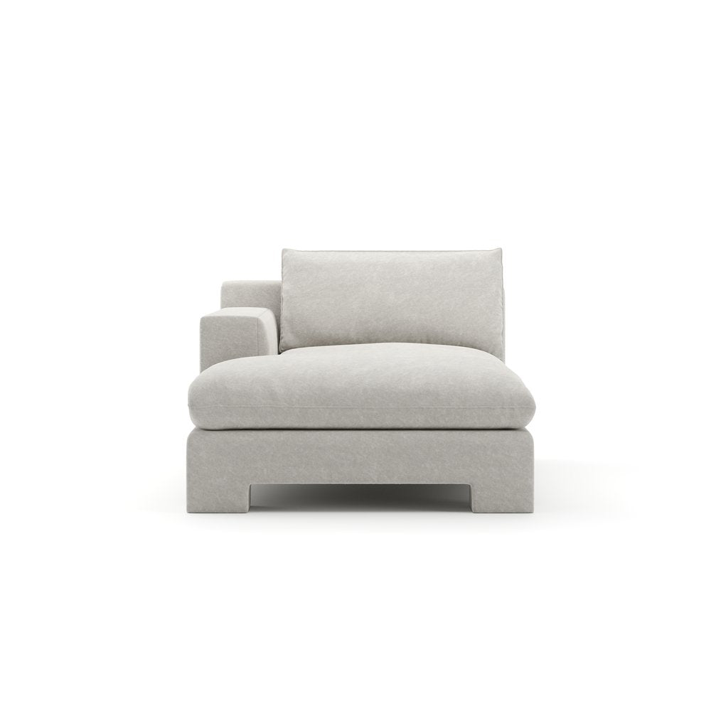 Caracole - Devon LAF Chaise Ivory - UPH-425V-LH6-A view 2