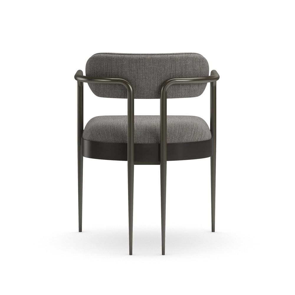 Caracole - Emphasis Dining Chair in Brushed Deep Bronze - M142-024-292