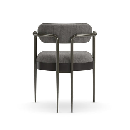 Caracole - Emphasis Dining Chair in Brushed Deep Bronze - M142-024-292