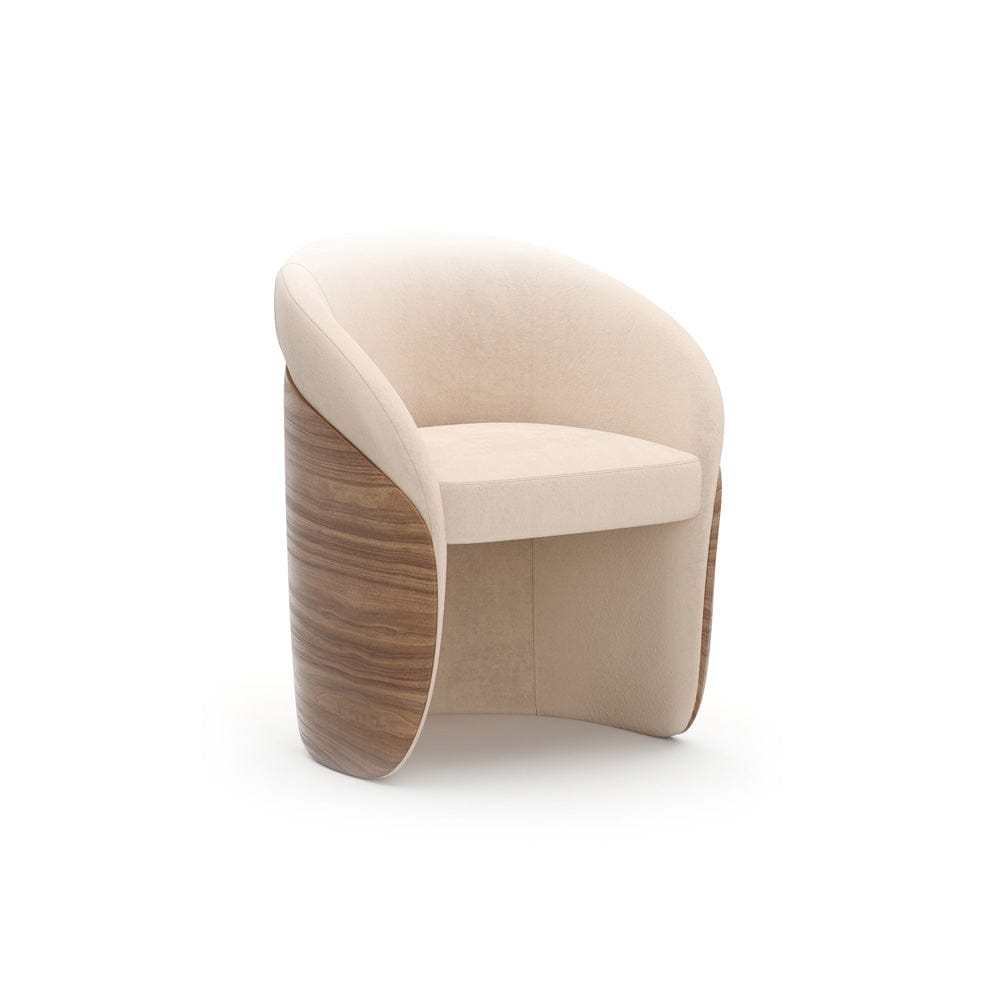 Caracole - Fleur Wood Back Dining Chair - UPH-425V-135-A view 1