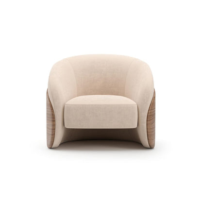 Caracole - Fleur Wood Back Lounge Chair - UPH-425V-134-A view 2