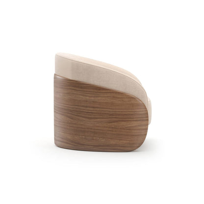 Caracole - Fleur Wood Back Lounge Chair - UPH-425V-134-A view 3