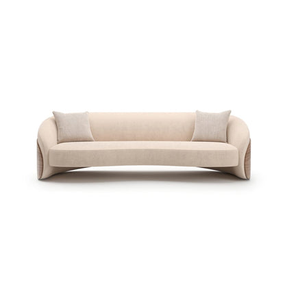 Caracole - Fleur Wood Back Sofa - UPH-425V-115-A view 2