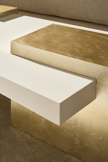 Caracole - Float Cocktail Table in Oracle - CLA-024-401