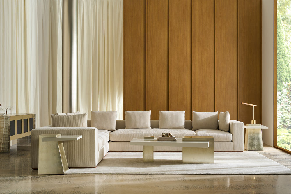 Caracole - Float Cocktail Table in Oracle - CLA-024-401