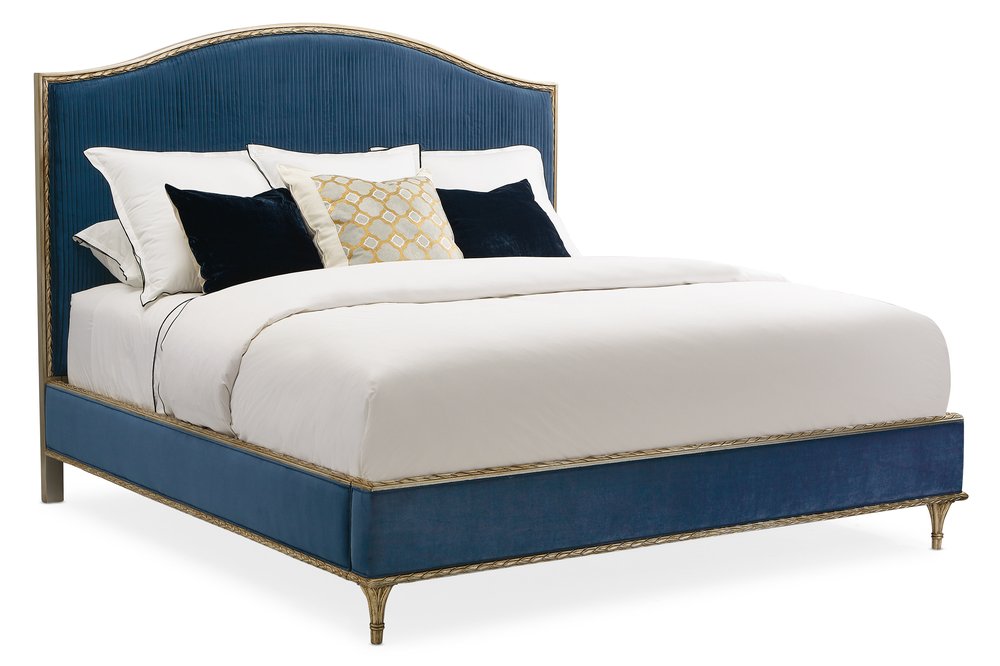 Caracole - Fontainebleau Platform Bed - King - C063-419-122 view 1
