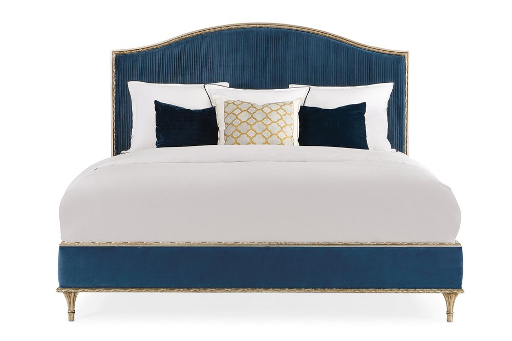 Caracole - Fontainebleau Platform Bed - King - C063-419-122 view 3