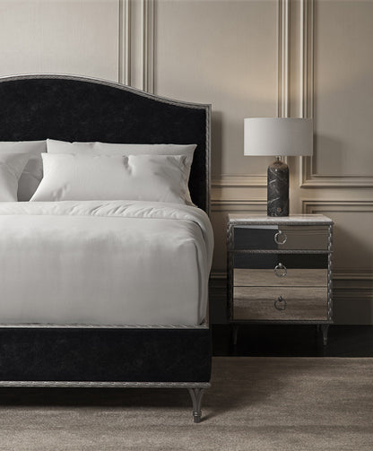 Caracole - Fontainebleau Platform King Bed - CLA-5423-125-A