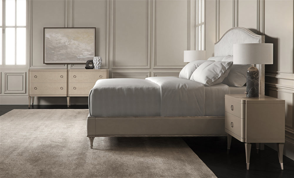 Caracole - Fontainebleau Platform King Bed - CLA-5423-125-C