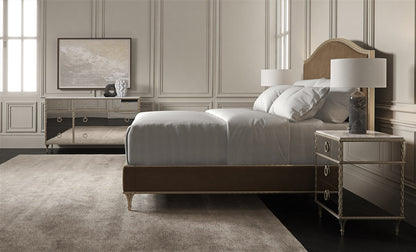Caracole - Fontainebleau Platform Queen Bed - CLA-5423-105-B