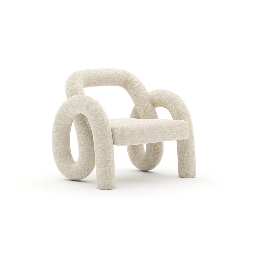 Caracole - Gelee Upholstered Accent Chair - Ivory - UPH-426-034-A view 1