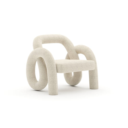 Caracole - Gelee Upholstered Accent Chair - Ivory - UPH-426-034-A view 1