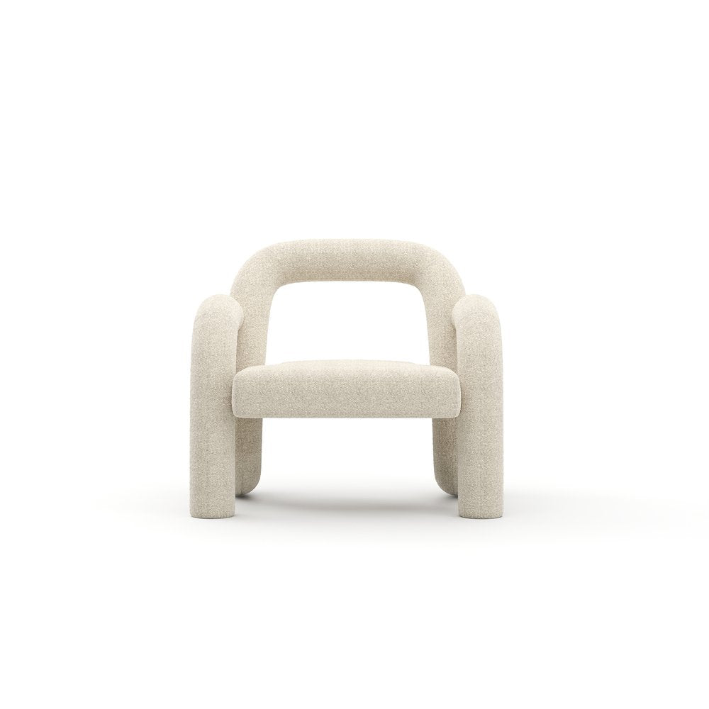 Caracole - Gelee Upholstered Accent Chair - Ivory - UPH-426-034-A view 2