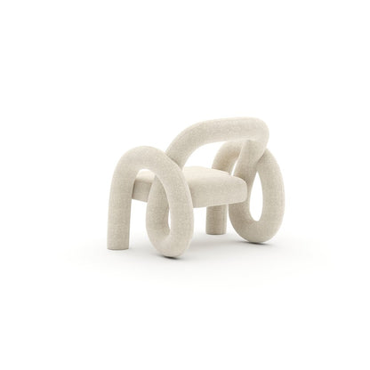 Caracole - Gelee Upholstered Accent Chair - Ivory - UPH-426-034-A view 4