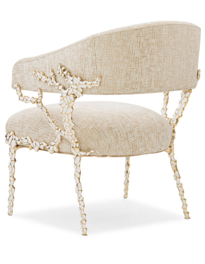 Caracole - Glimmer Of Hope Chair in White - UPH-419-231-A view 3