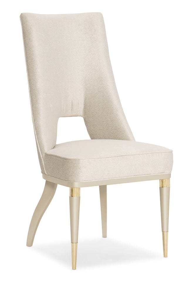Caracole - Guest Of Honor Dining Chair in Pearl - CLA-019-281-II