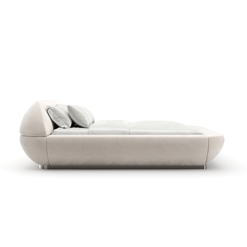 Caracole - Jagger King Bed - Ivory - CLA-426-121 view 3
