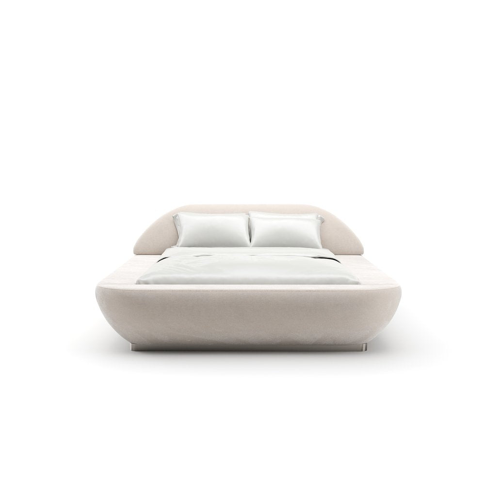 Caracole - Jagger Queen Bed - Ivory - CLA-426-101 view 2