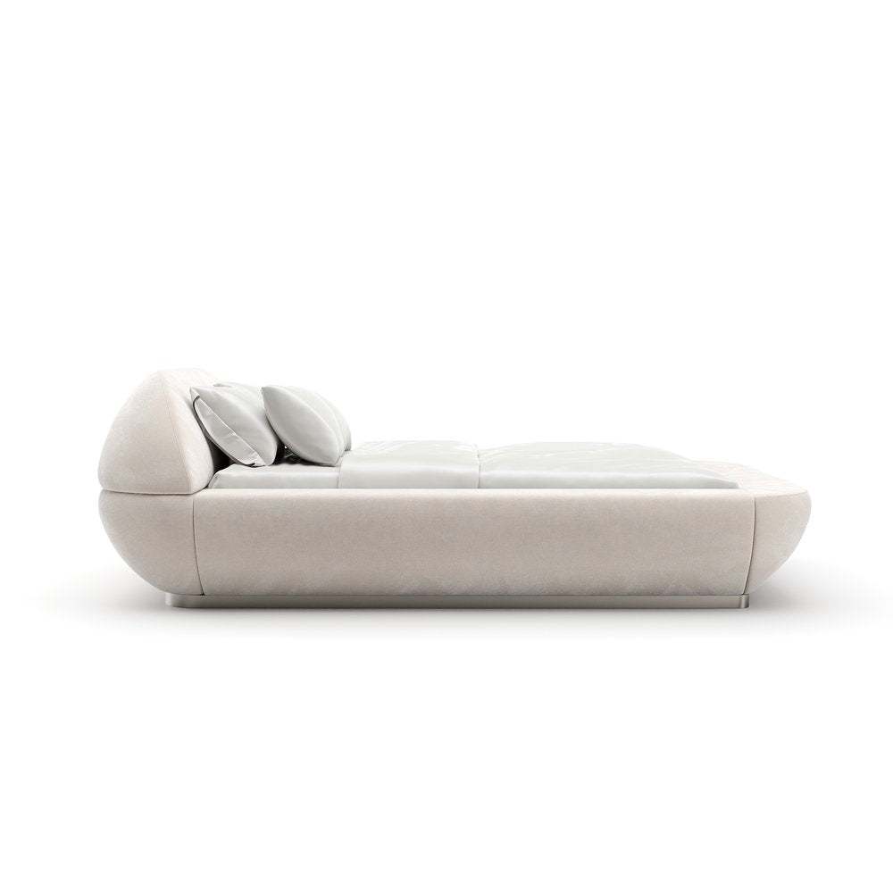Caracole - Jagger Queen Bed - Ivory - CLA-426-101 view 3