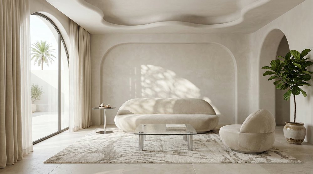 Caracole - Jagger Sofa - Ivory - UPH-426-011-A view 4