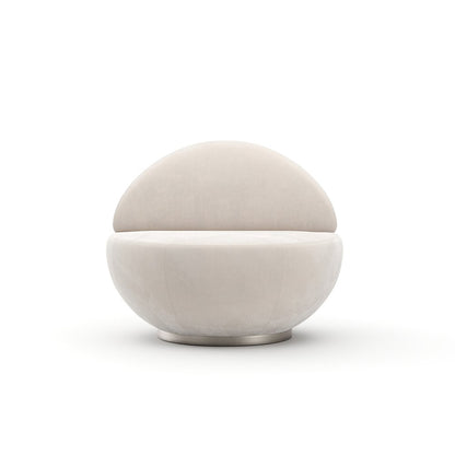 Caracole - Jagger Swivel Chair - Ivory - UPH-426-031-A view 2