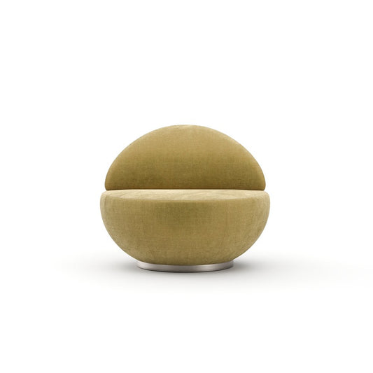 Caracole - Jagger Swivel Chair - Ochre - UPH-426-031-B view 2