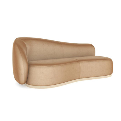 Caracole - Kalahari Laf Sofa in Sparkling Argent - UPH-024-LS1-A veiw 1