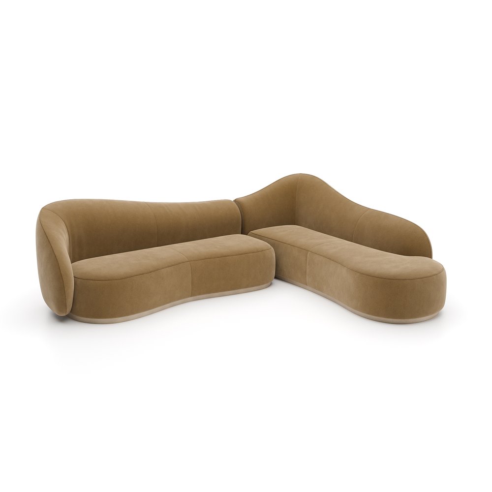 Caracole - Kalahari Right Chaise Sectional - UPH-024-SEC9-A view 1
