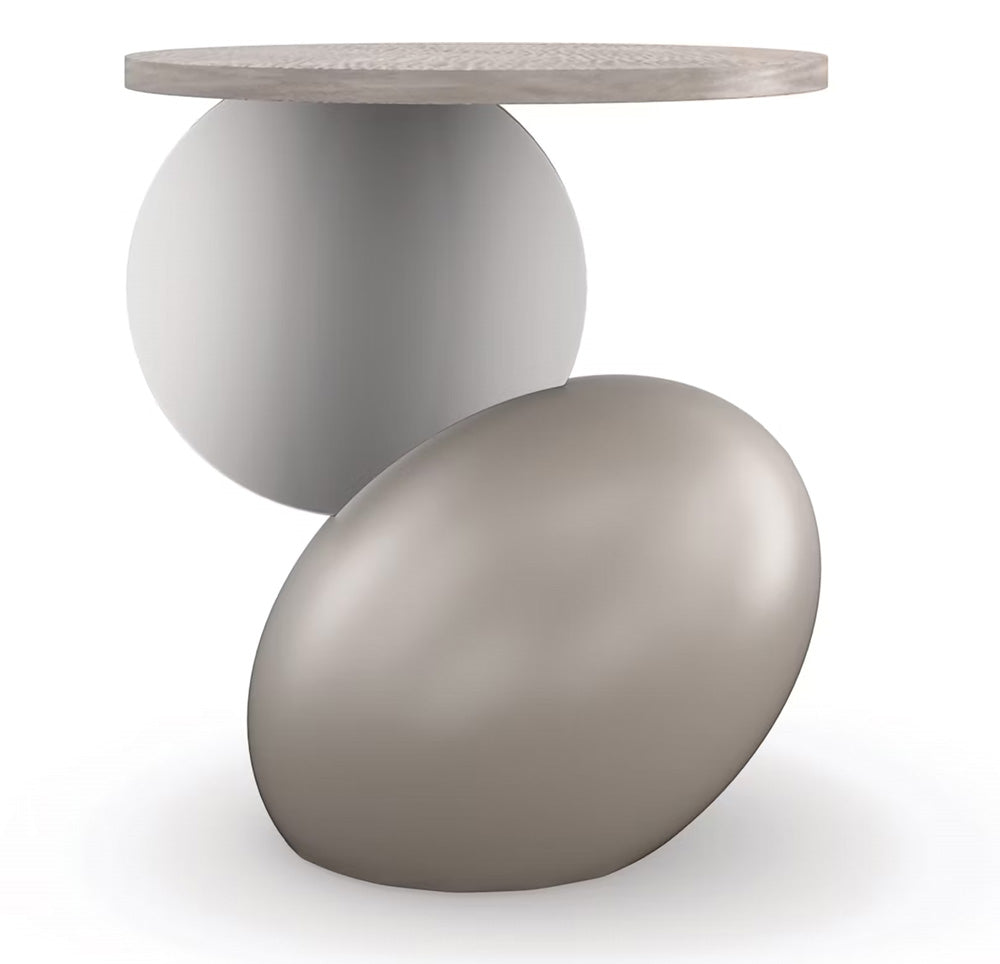 Caracole - Kelly Hoppen Onyx Side Table - KHC-022-414_CLOSEOUT view 2