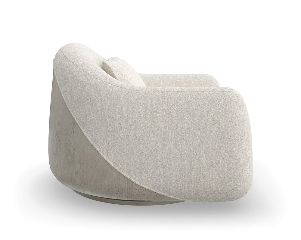 Caracole - Kelly Hoppen Serenity Swivel Chair - KHU-423-031-A