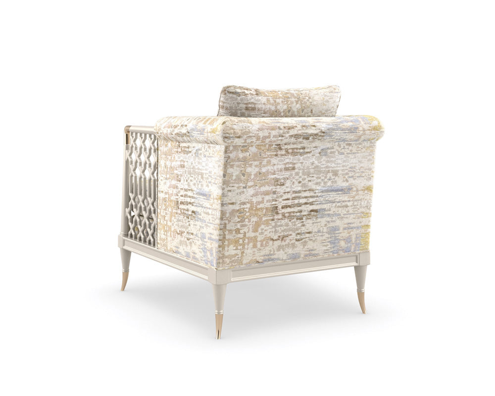 Caracole - Lattice Entertain You Chair - UPH-021-134-A view 3