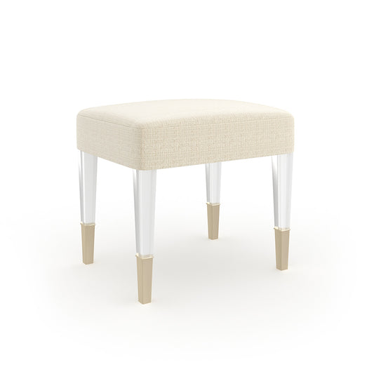 Caracole - Looking Good! Bench in Ivory - CLA-019-086
