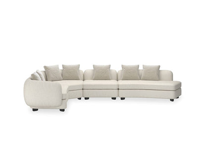 Caracole - Lumi  4Pc Sectional in Ivory - UPH-424-SEC2-A