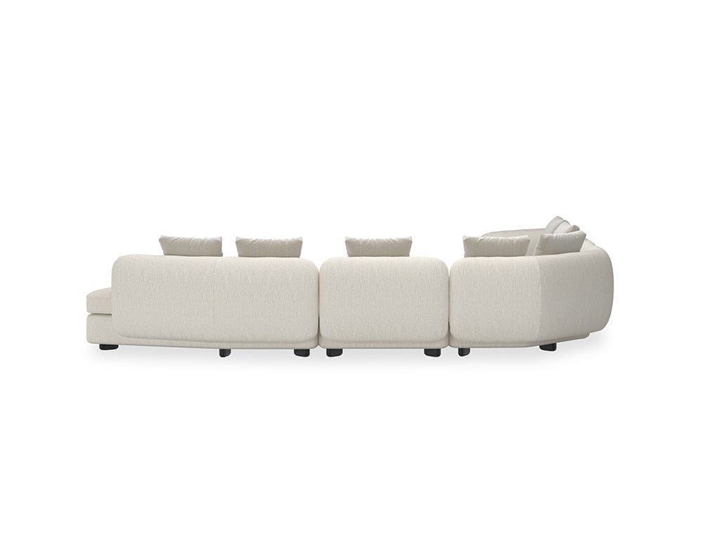 Caracole - Lumi  4Pc Sectional in Ivory - UPH-424-SEC2-A