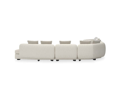Caracole - Lumi  4Pc Sectional in Ivory - UPH-424-SEC2-A