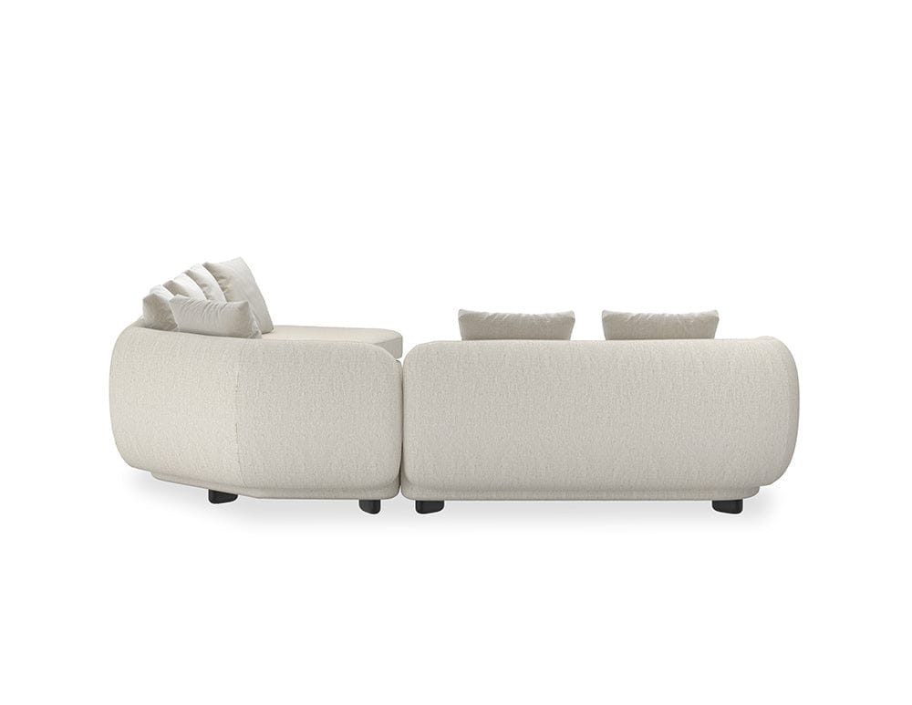 Caracole - Lumi  4Pc Sectional in Ivory - UPH-424-SEC2-A