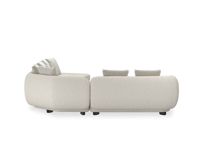 Caracole - Lumi  4Pc Sectional in Ivory - UPH-424-SEC2-A