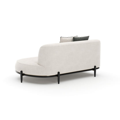 Caracole - Madera Armless Raf Bumper - Oatmeal - UPH-025-ARH3-A view 4