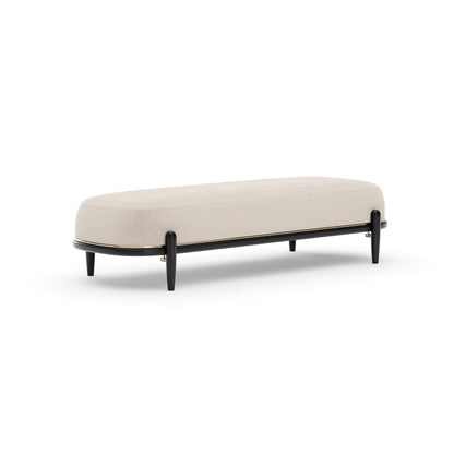 Caracole - Madera Bed Bench - Ecru - CLA-025-084 view 1