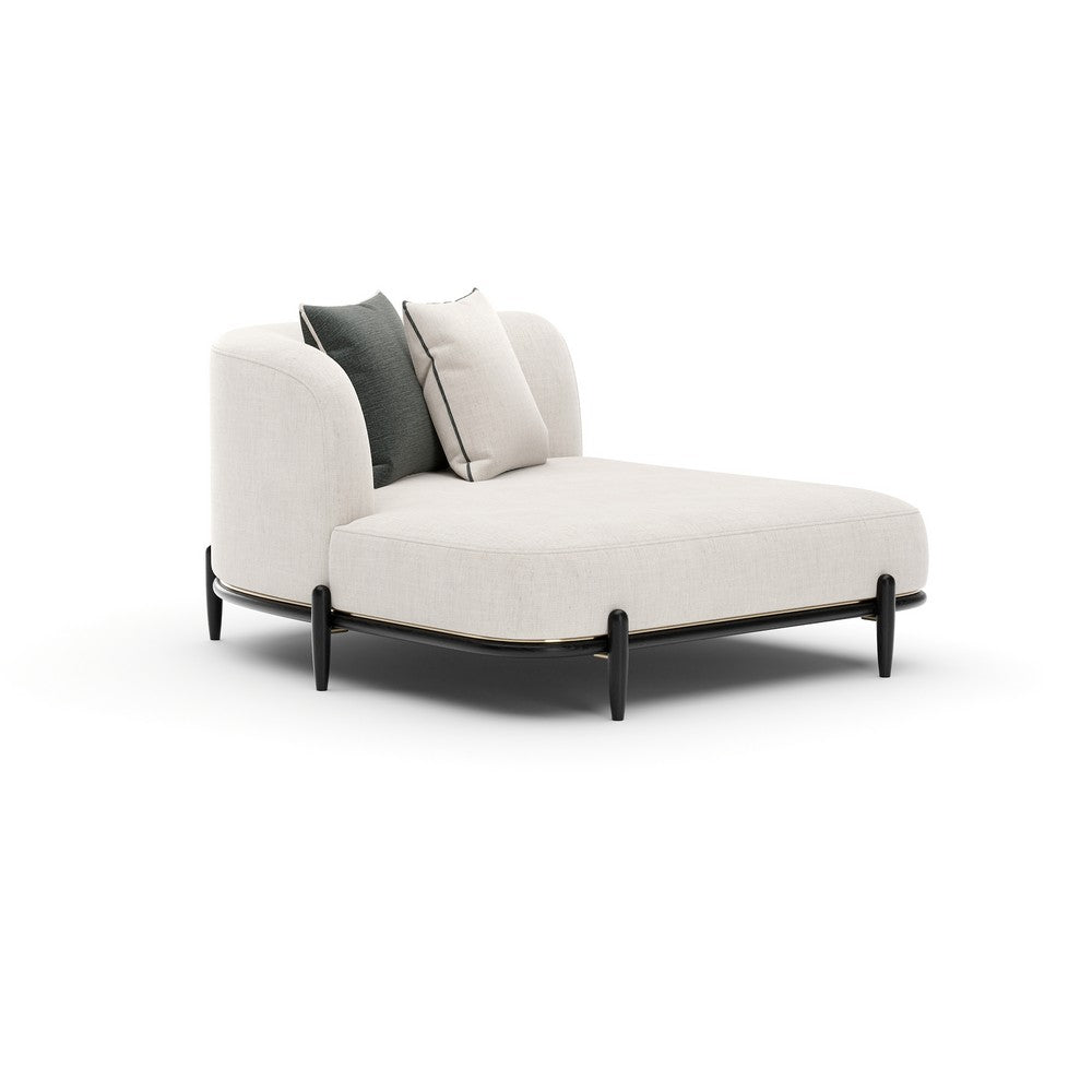 Caracole - Madera Laf Chaise - Oatmeal - UPH-025-LH3-A view 1