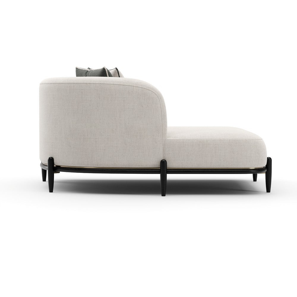Caracole - Madera Laf Chaise - Oatmeal - UPH-025-LH3-A view 3