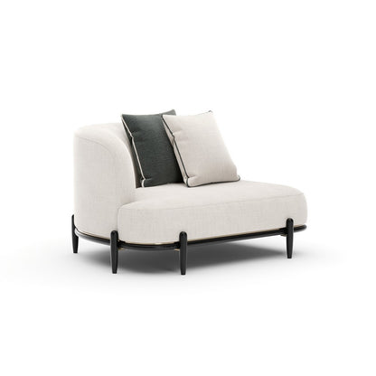 Caracole - Madera Laf Loveseat - Oatmeal - UPH-025-LL3-A view 1