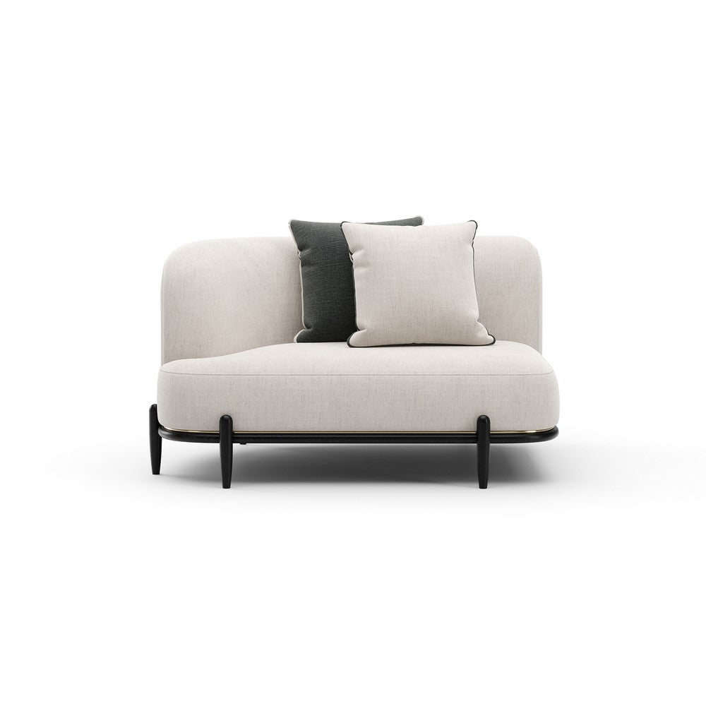 Caracole - Madera Laf Loveseat - Oatmeal - UPH-025-LL3-A view 2