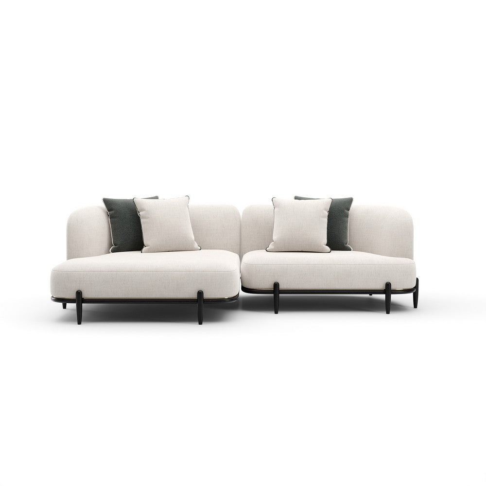 Caracole - Madera Laf Small Chaise Sectional - UPH-025-SEC13-A view 2